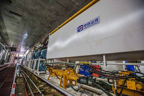 中鐵山河盾構機雙線掘進 全力攻堅長沙地鐵5號線