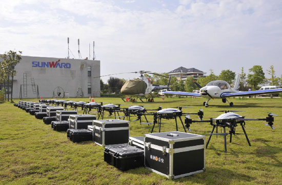 展示三湘警界風(fēng)彩，首屆警用無人機(jī)實(shí)戰(zhàn)演練在山河科技圓滿舉行