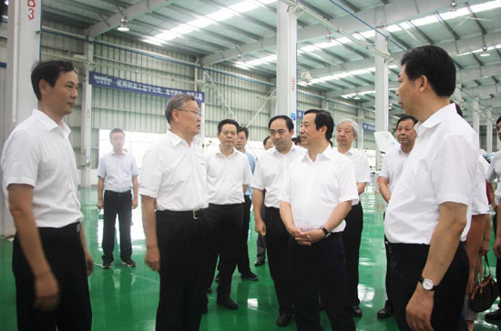 達(dá)哲省長(zhǎng)調(diào)研山河科技：要抓住通航發(fā)展的機(jī)遇