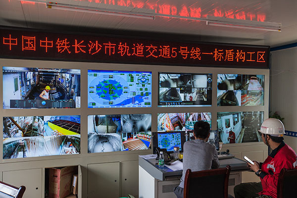 中鐵山河盾構機雙線掘進 全力攻堅長沙地鐵5號線