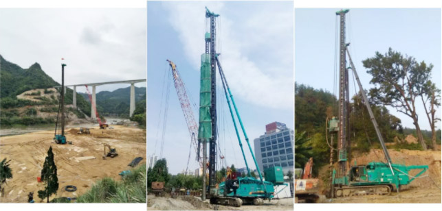 國產(chǎn)的驕傲！山河智能SWCH600-125M全液壓履帶樁架