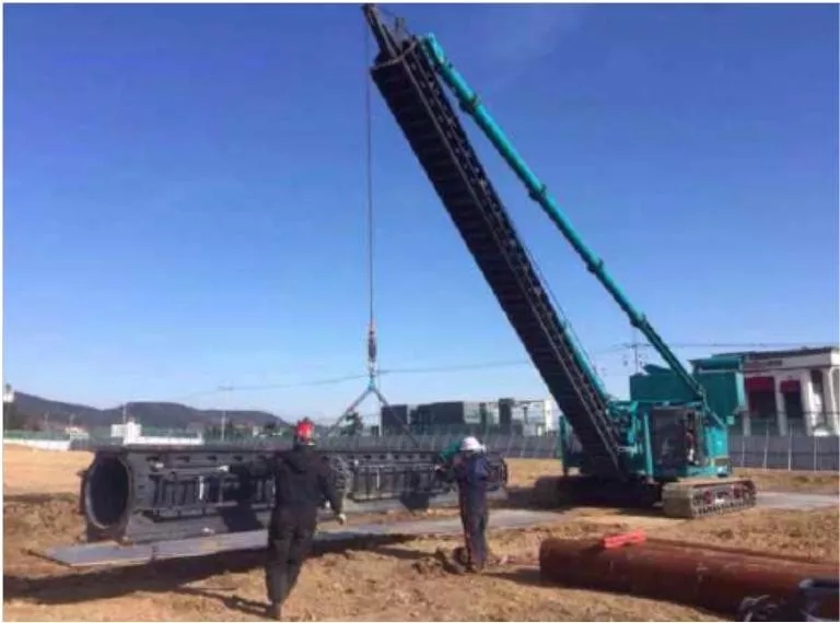 國產(chǎn)的驕傲！山河智能SWCH600-125M全液壓履帶樁架