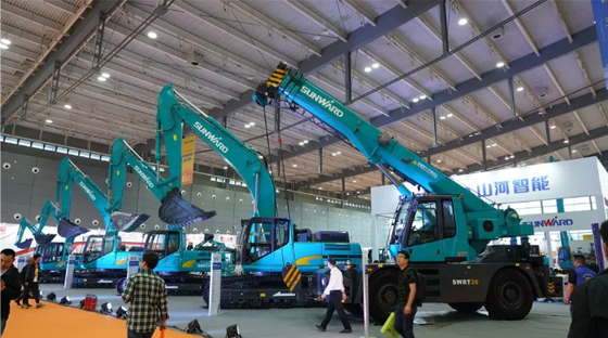 超強陣容盡顯創(chuàng)新成果！山河智能閃耀長沙工程機械展