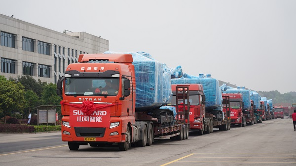 山河智能助力中國(guó)-非洲經(jīng)貿(mào)博覽會(huì)