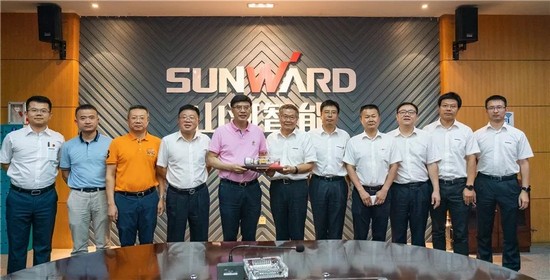 廣州市國資委黨委書記、主任陳浩鈿蒞臨山河智能考察指導(dǎo)