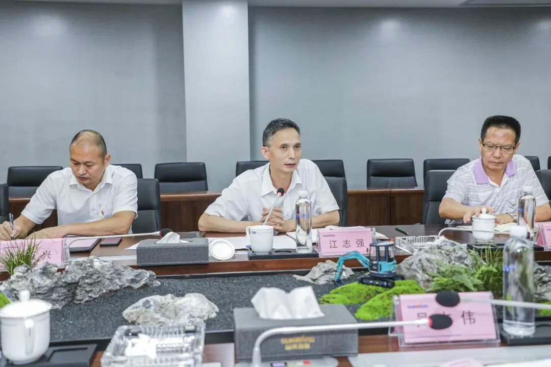 廣州工控黨建聯(lián)盟聯(lián)絡(luò)員一行到山河智能開(kāi)展工作對(duì)接