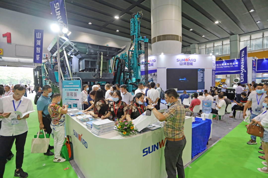 強(qiáng)化區(qū)位優(yōu)勢 進(jìn)軍砂石破碎領(lǐng)域 山河智能廣州砂石展完美收官