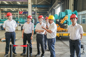 廣州工控黨建聯(lián)盟聯(lián)絡(luò)員一行到山河智能開(kāi)展工作對(duì)接