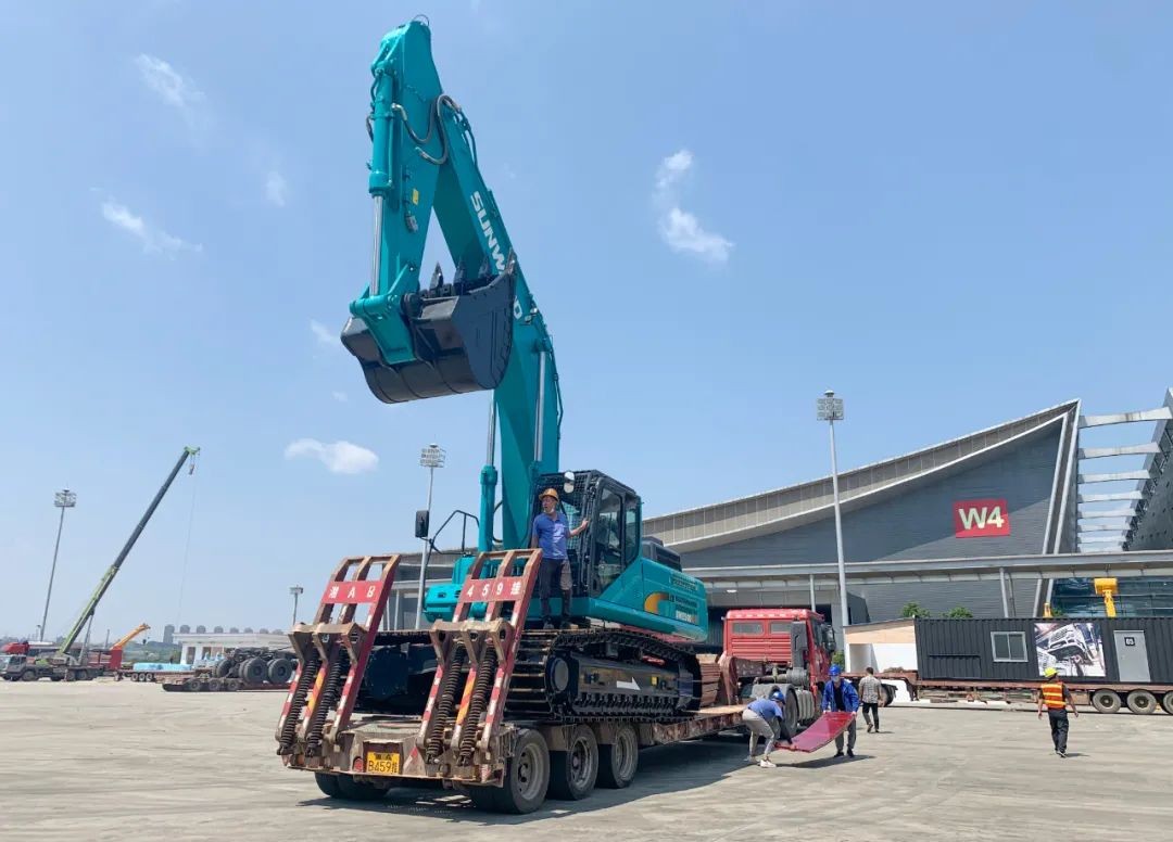 進場布展！2021年長沙國際工程機械展倒計時，山河智能展區(qū)亮點提前劇透