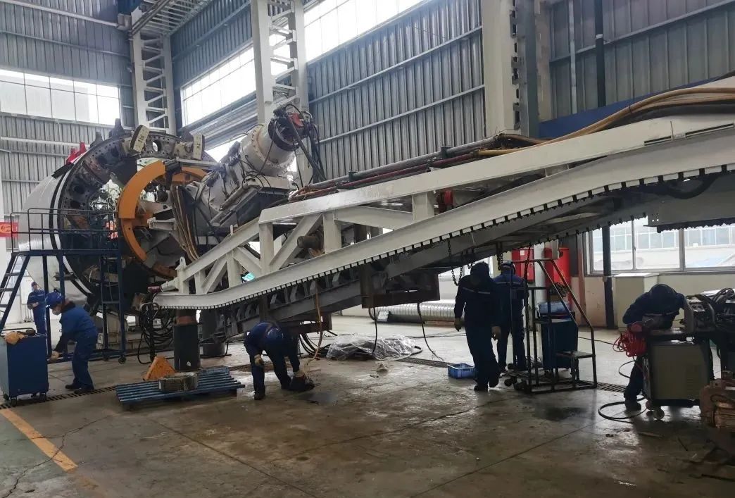 直擊生產(chǎn)一線！中鐵山河復(fù)工復(fù)產(chǎn)忙