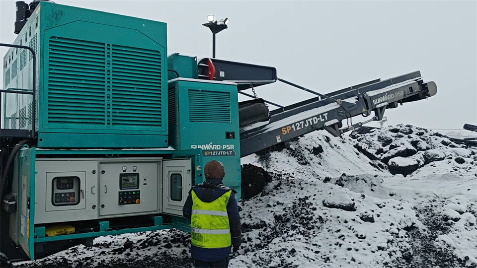 不懼-30℃極寒挑戰(zhàn)，山河普石勒破碎篩分設(shè)備穩(wěn)定運行！